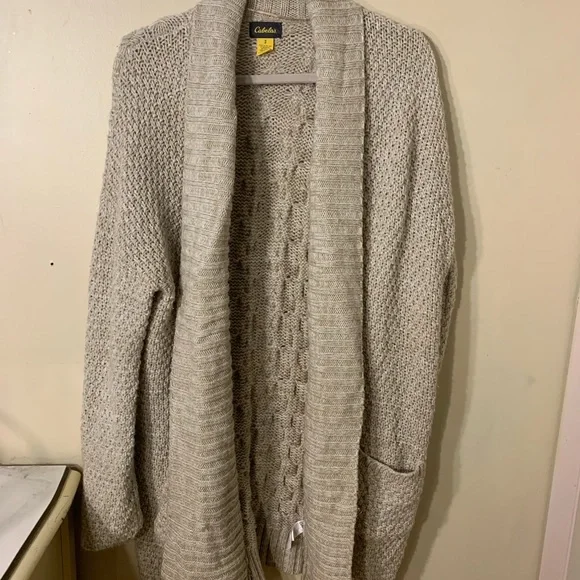 Cabelas oversized knit cardigan - Picture 4 of 5